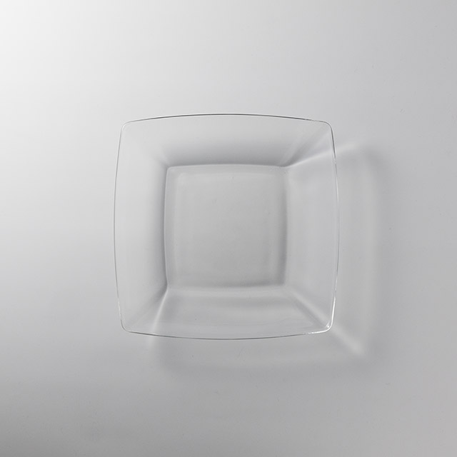 ガラス　角皿（大）23×23