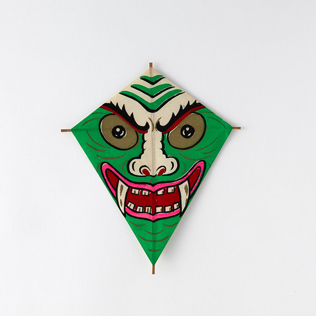 ミニ凧 (B) グリーン