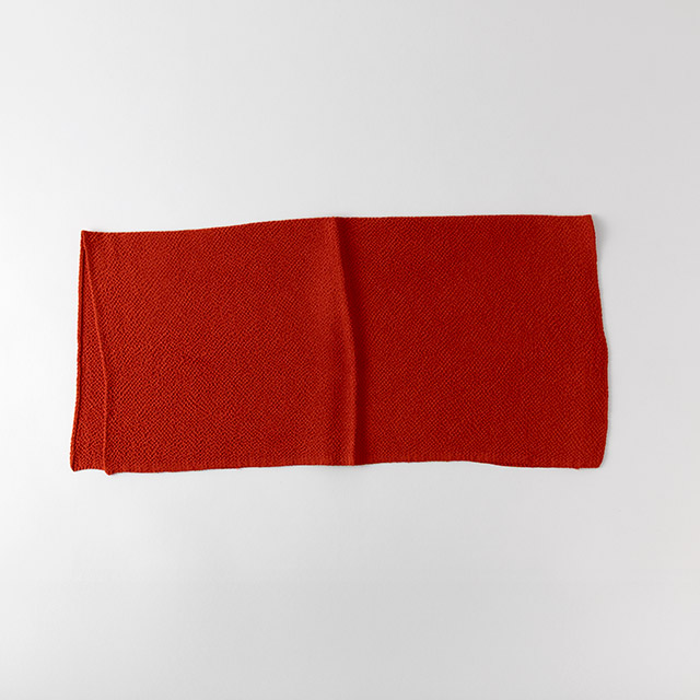 風呂敷　50／50正絹　朱無地