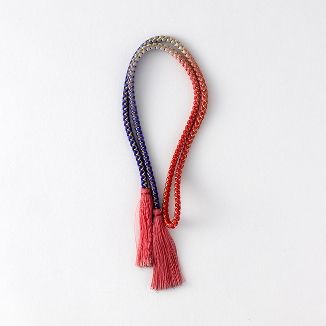 組紐　虹　SS　赤／ピンク／紫