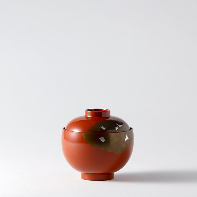 漆椀 朱/金 雲の雫