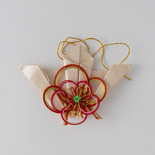 屠蘇飾り　ピンク／赤