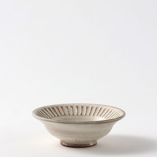 煌陶窯　星野晃一　小鉢　白