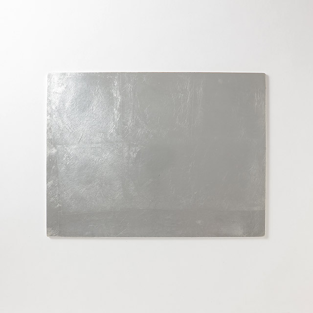 銀箔　長角トレー