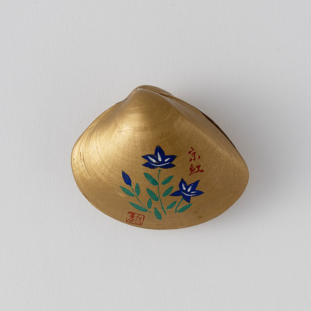 京紅貝合　ゴールド