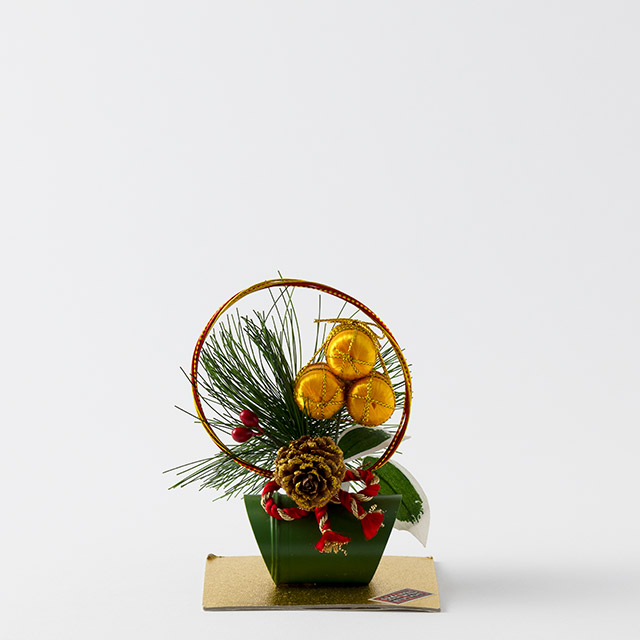 正月 竹/俵飾り Ma