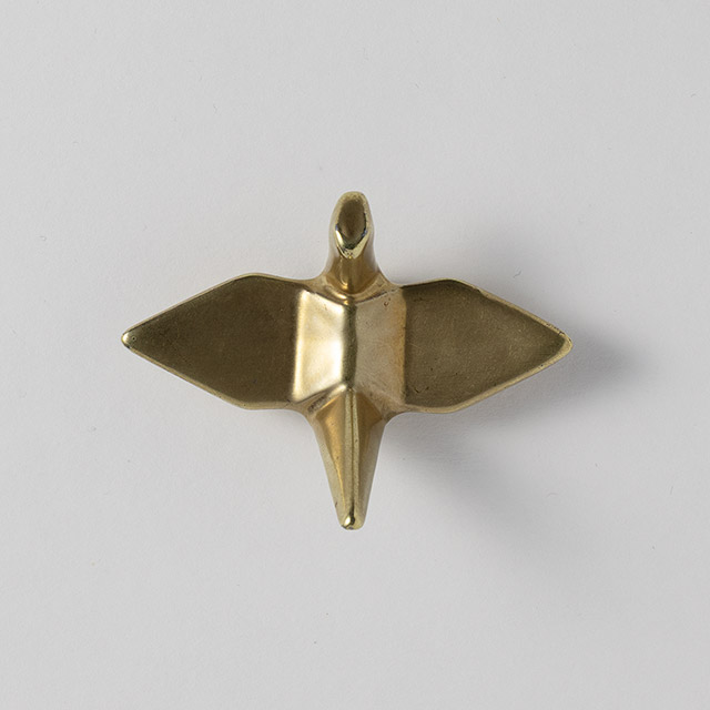 箸置 ゴールド鶴 有田焼