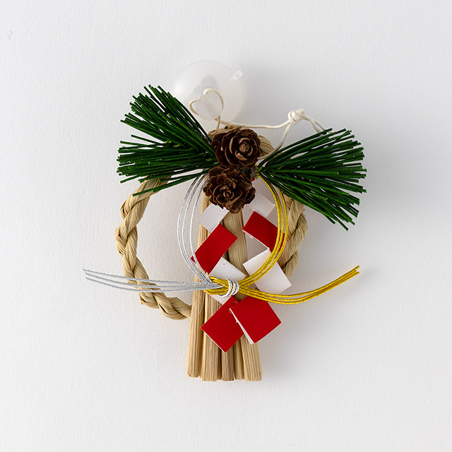 ミニ松飾り 2松ぼっくり