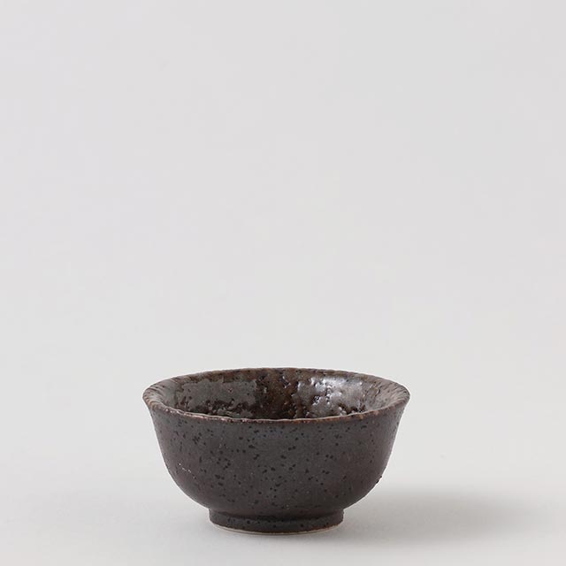 細雪　盃　茶・グレー
