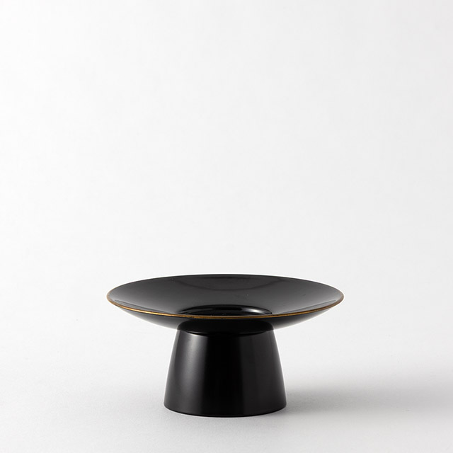 黒小判形四つ揃 屠蘇器(盃台)