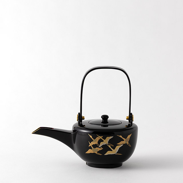 黒四つ揃屠蘇器 舞鶴(銚子)