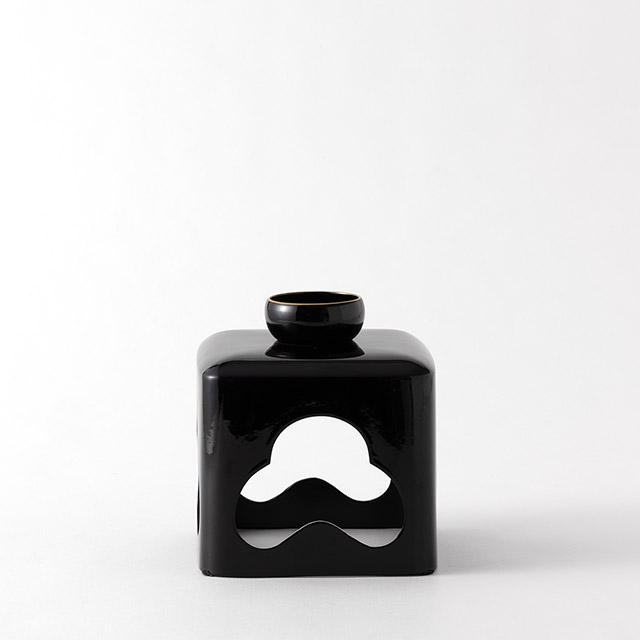 黒四つ揃屠蘇器 舞鶴(盃台)