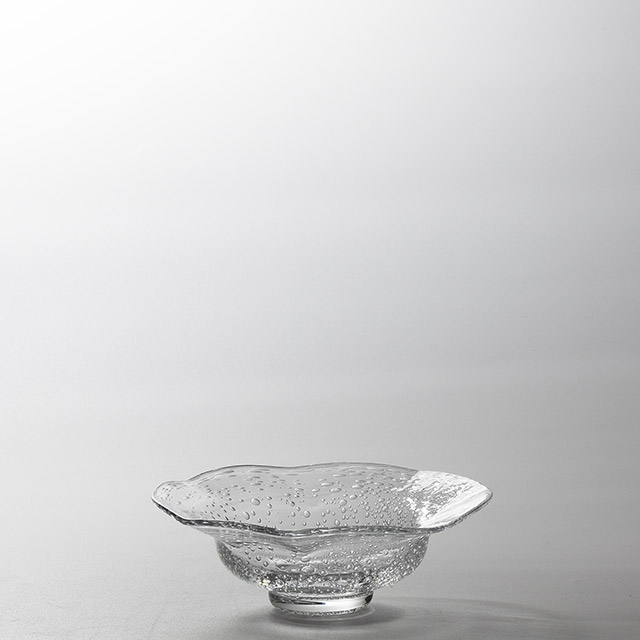 ガラス気泡 風薫鉢