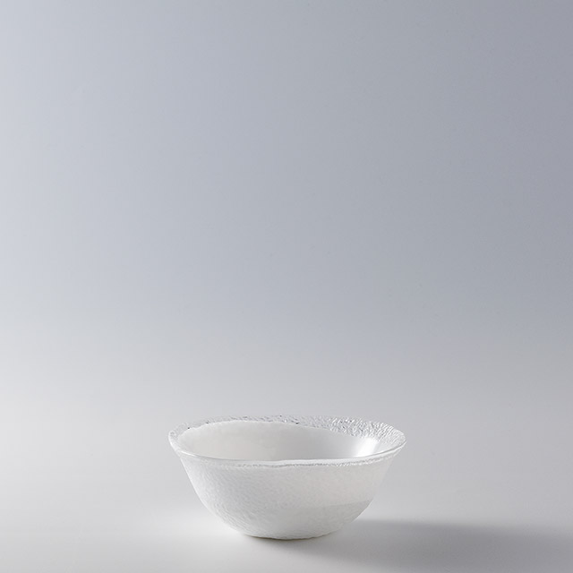 ガラス 白妙ボール 12cm