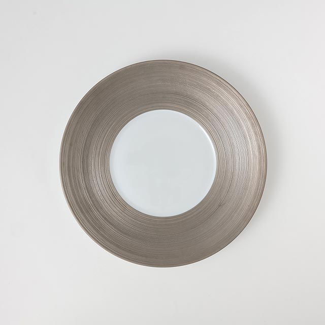 Coquet ディナープレート プラチナ 26