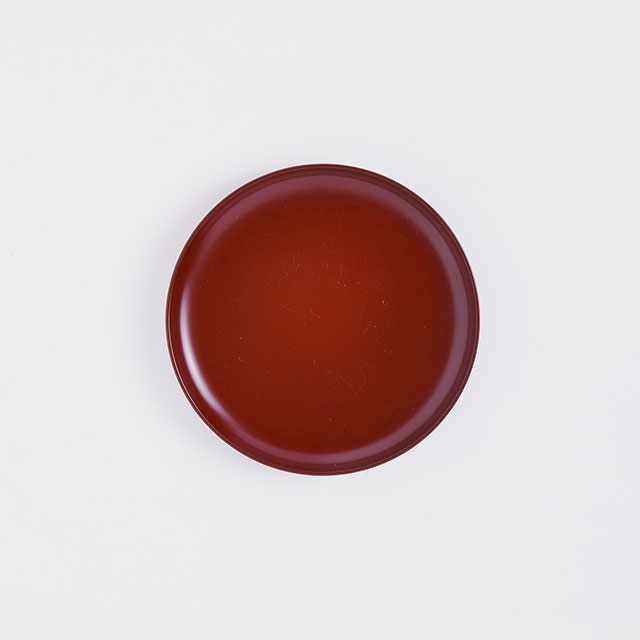 和）コースター　朱の丸