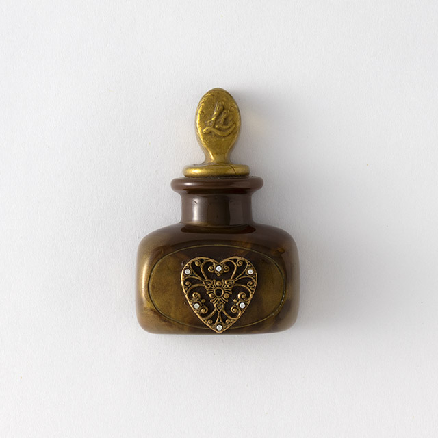 インク型ペーパーウェイト 茶