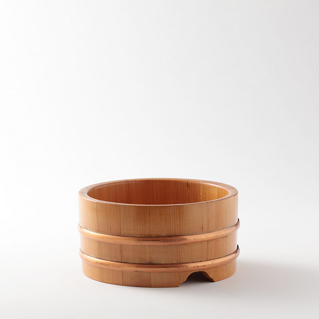 白木　丸桶　18cm