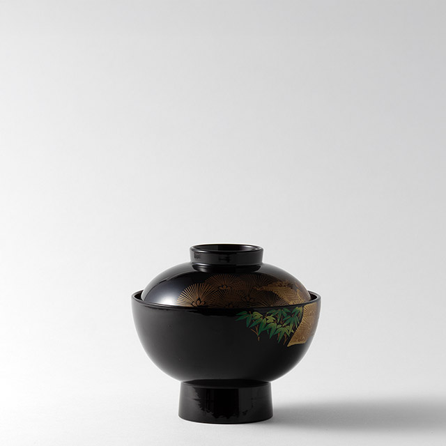 雑煮椀（溜松竹梅）