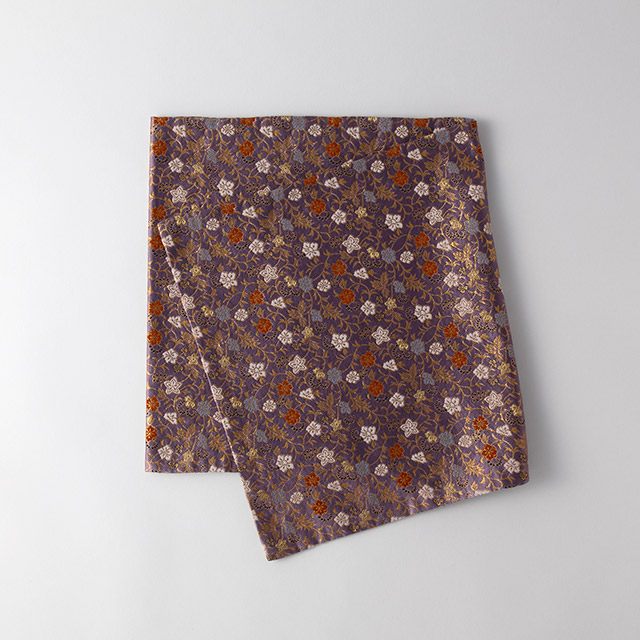 帯地テーブルセンター　小花