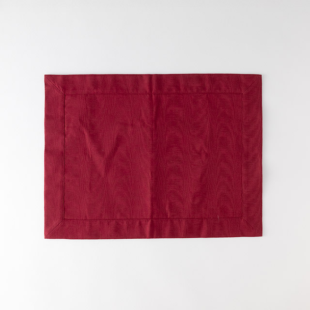 ランチョンマット　エンジ