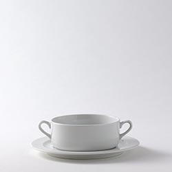 PI　白両手付き　スープC/S