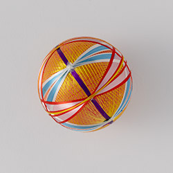 シルクボール　赤/青/白/黄　Ｓ