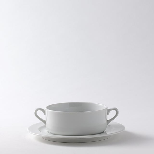 PI 白両手付き スープC/S