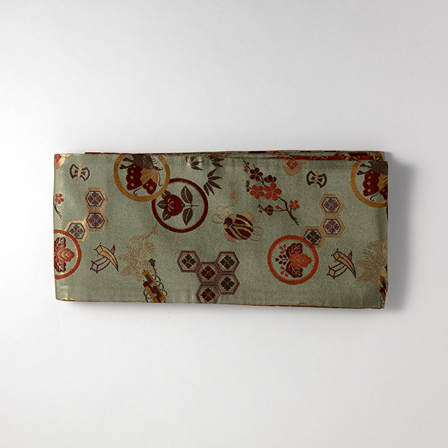 帯　半幅（紋）