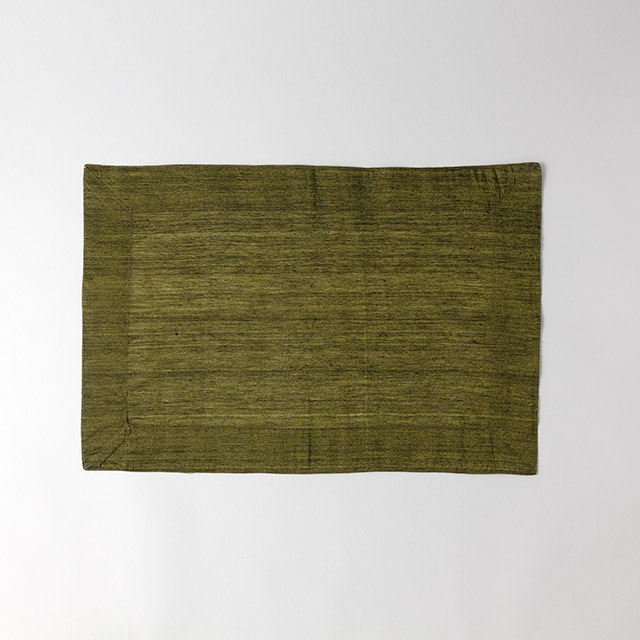 ランチョンマット グリーンラメ