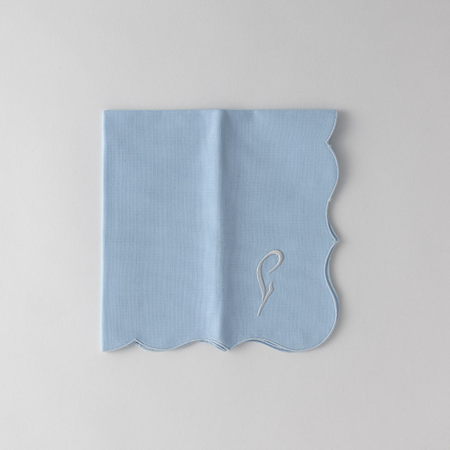 ナプキン ブルー J