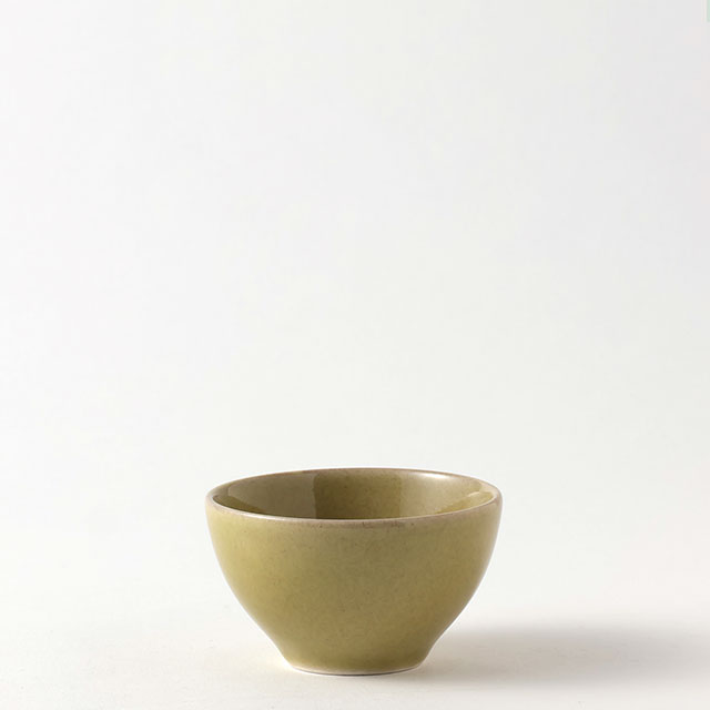 Af 平湯呑 緑単色