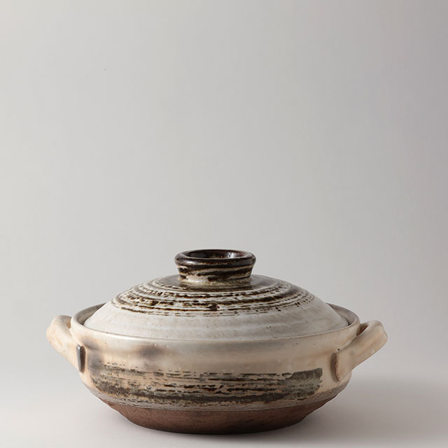 淡雪 白/Be土鍋 9号
