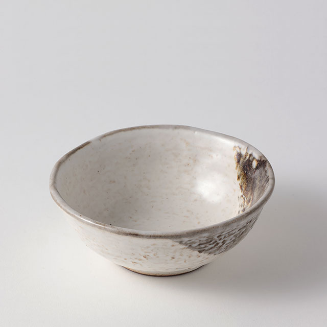 淡雪　白／Be　小鉢