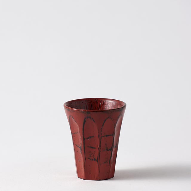 木製盃　HIGH（根来）曙