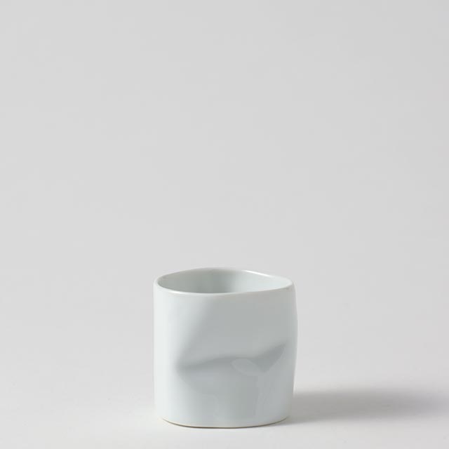 有田　パピルス白　盃