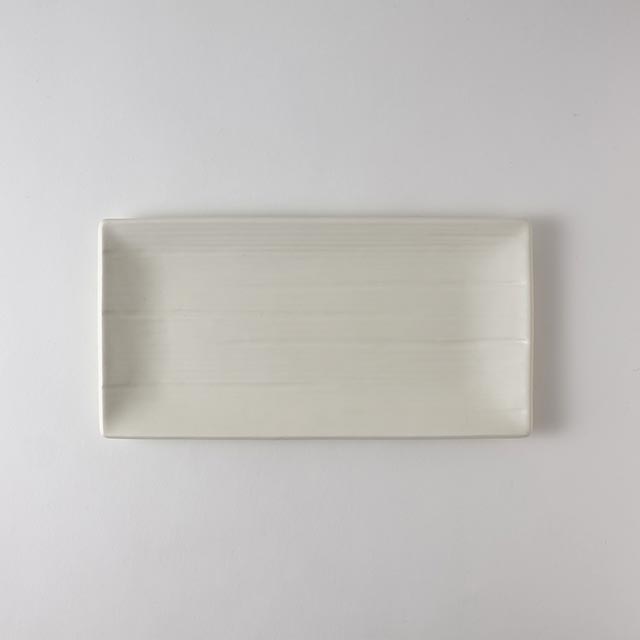 長角皿白　koyomi　28×14（小）
