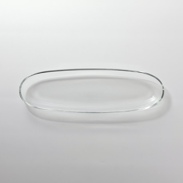 ガラス楕円皿 ミュゼ 30×9.5