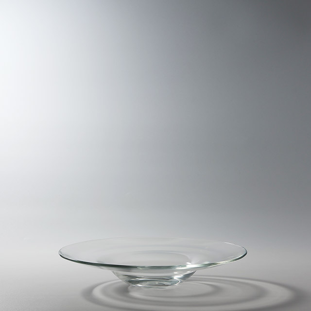 ガラス ミュゼ丸皿 29.5(M)