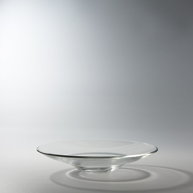 ガラス　ミュゼ丸皿　35(L)