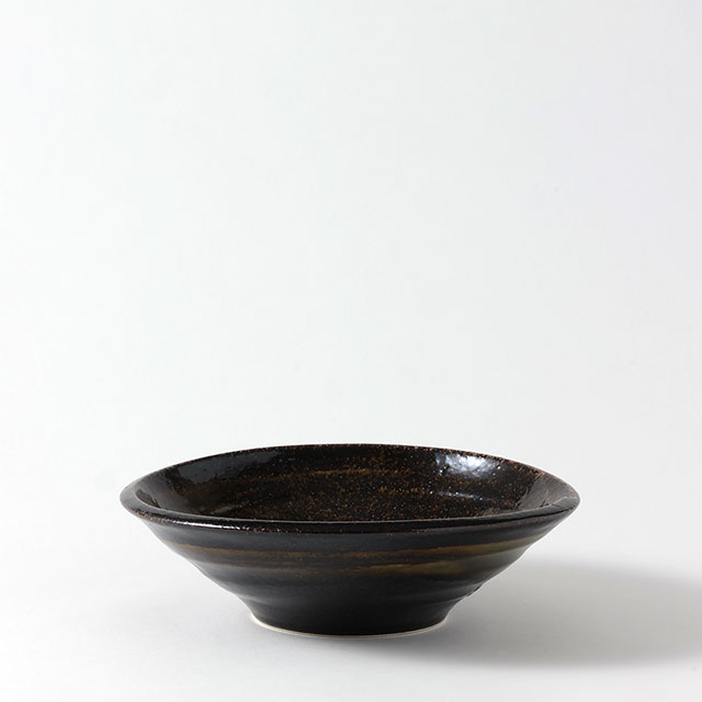 流星 砂富士 黒唐津中鉢