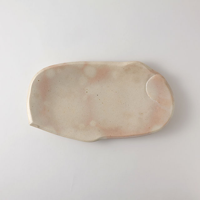 Hiyo Be変形楕円大皿