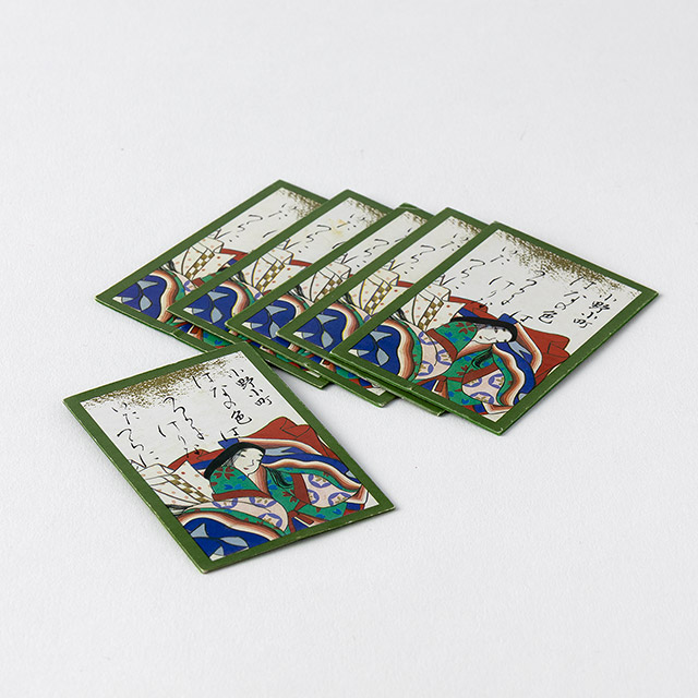 カルタ　小野小町　6枚セット