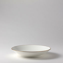 ノリタケ　白ＰＲ　深丸25cm皿