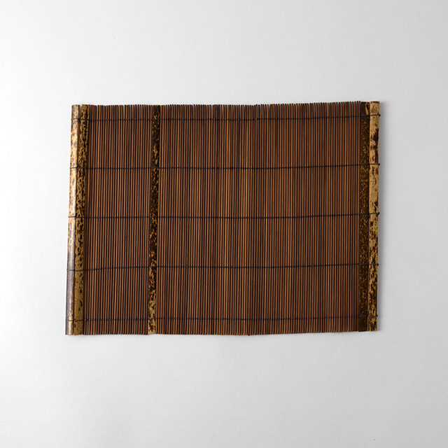 巻きすだれ 茶(小)33×24