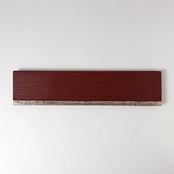 漆　Split Plate　紅　L