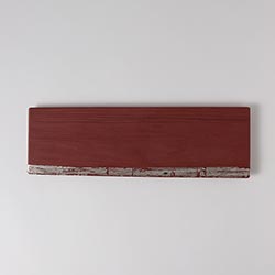 漆　Split Plate　紅　M