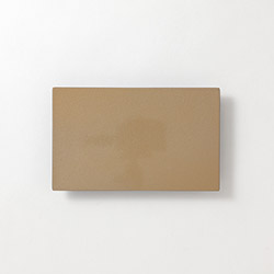 長角ゴールド・ベージュ脚付きプレート　小