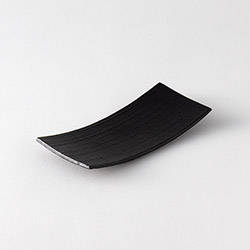 増田尚紀　鉄鋳物長皿　14×6.5