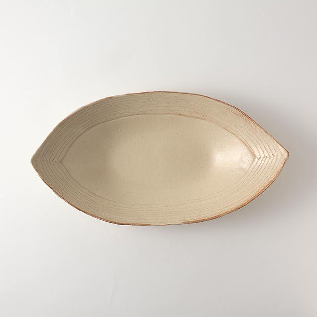 tatara ベージュオーバルボール